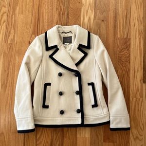 J Crew pea coat size 4